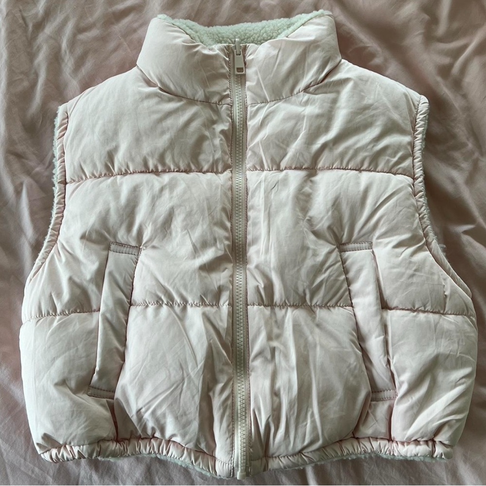 Light Pink Puffer Vest